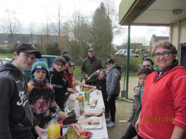 Après l'effort, le réconfort, et le soleil en prime